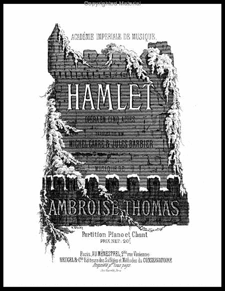 Prélude to Act I Scene 2 of Hamlet for Trombone & Piano Piano Solo scores gallery preview page 3