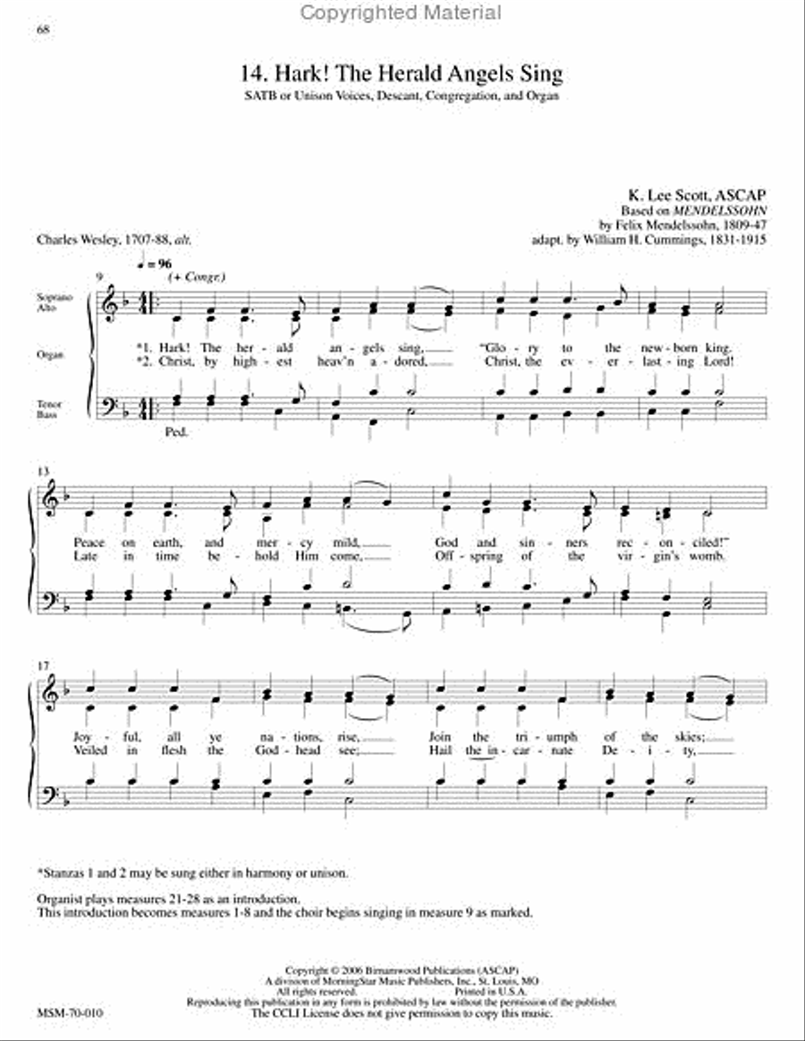 Sing the Songs of Bethlehem (Preview Pak: Score & CD) Choir scores gallery preview page 15