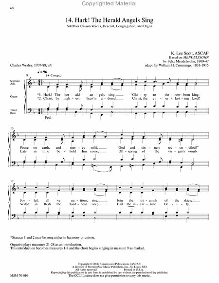 Sing the Songs of Bethlehem (Preview Pak: Score & CD)