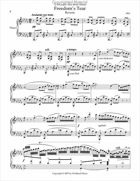 Piano Music of Theodore von La Hache