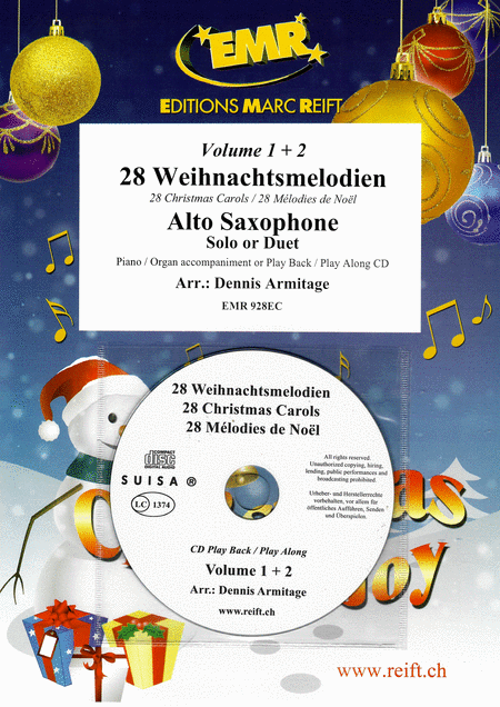 28 Weihnachtsmelodien Vol. 1 & 2 (with CD)