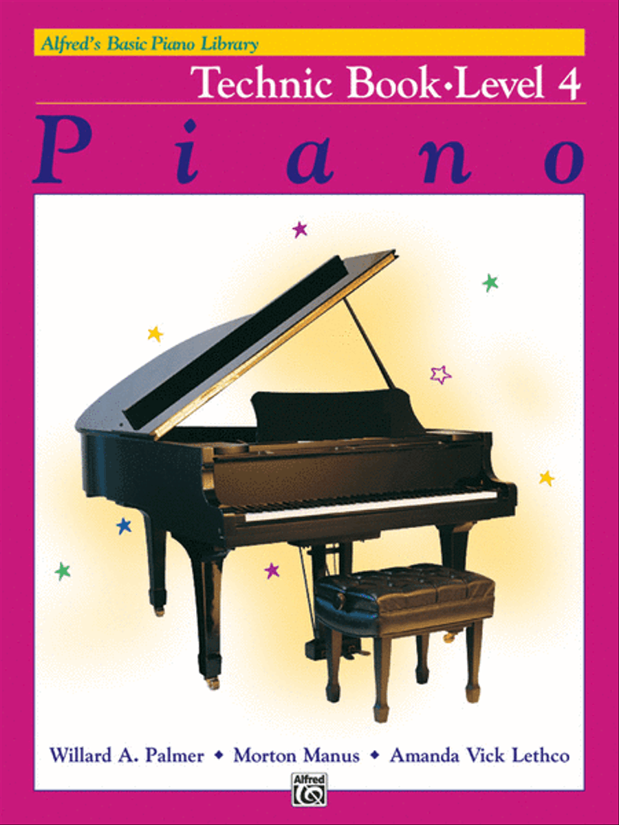 Alfred's Basic Piano Course Technic, Level 4 Piano Method scores gallery preview page 1