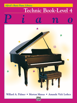 Alfred's Basic Piano Course Technic, Level 4