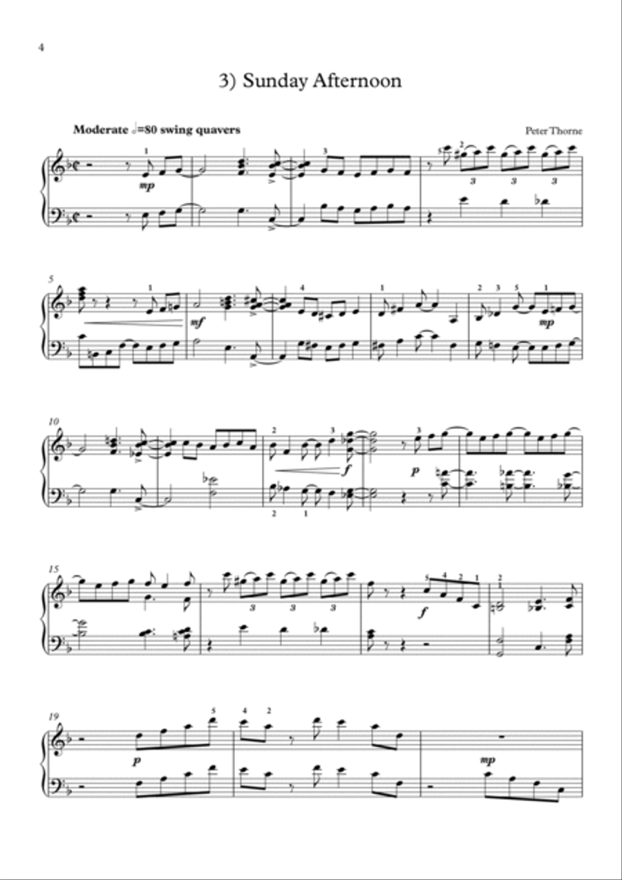 Groovy Fingers Groovy Fingers Piano Solo scores gallery preview page 4