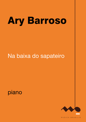 Book cover for Na baixa do sapateiro (piano)