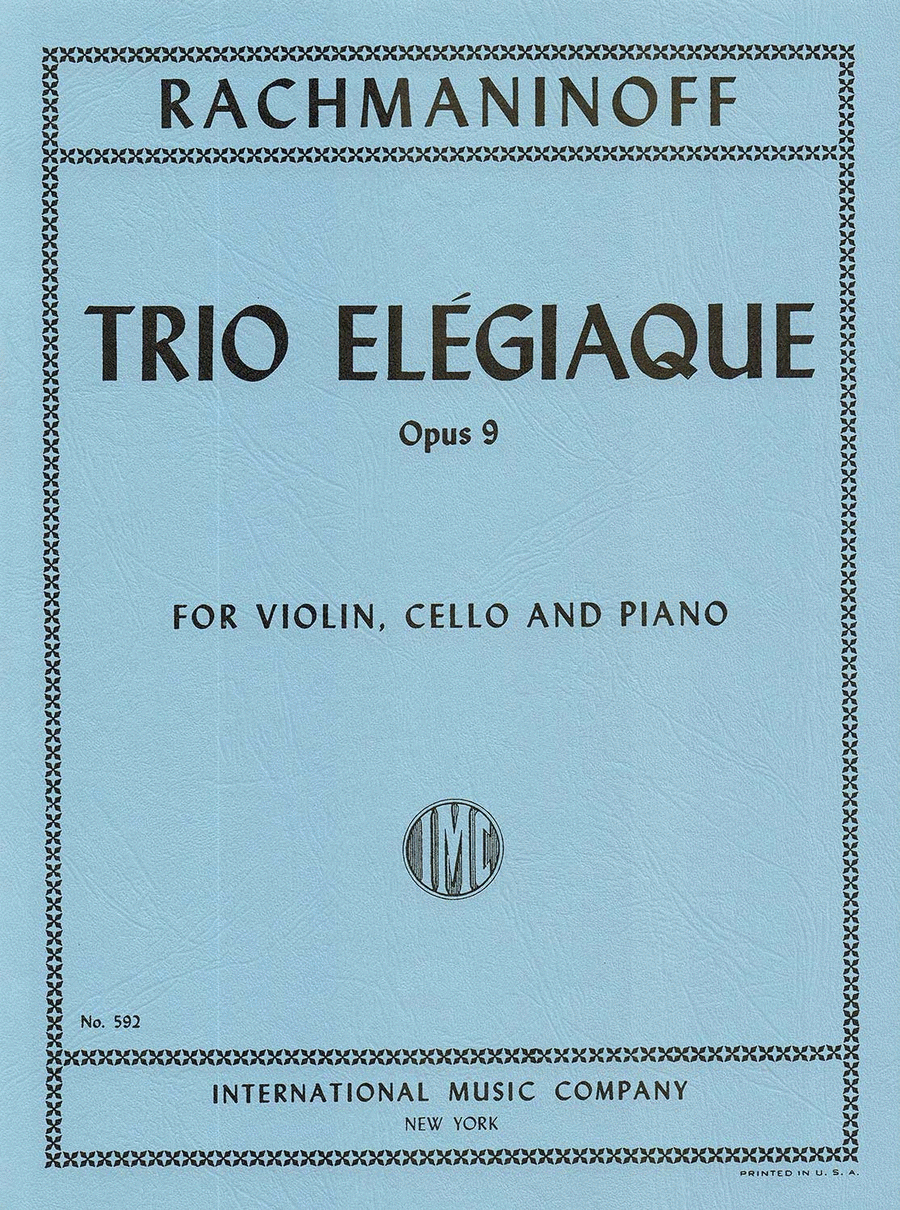 Trio Elgiaque No. 2 in D minor, Op. 9