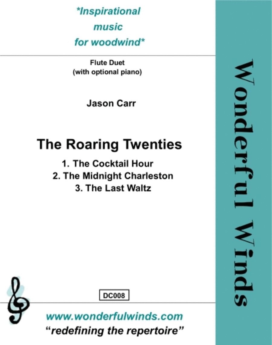 The Roaring Twenties Flute Duet scores gallery preview page 1