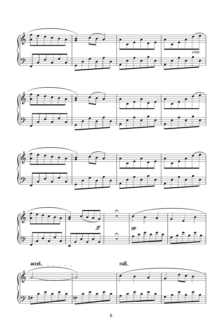 Nefeli Piano Solo scores gallery preview page 6
