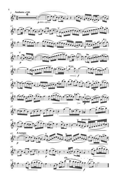 Bach Flute Sonata 5 in E minor image number null