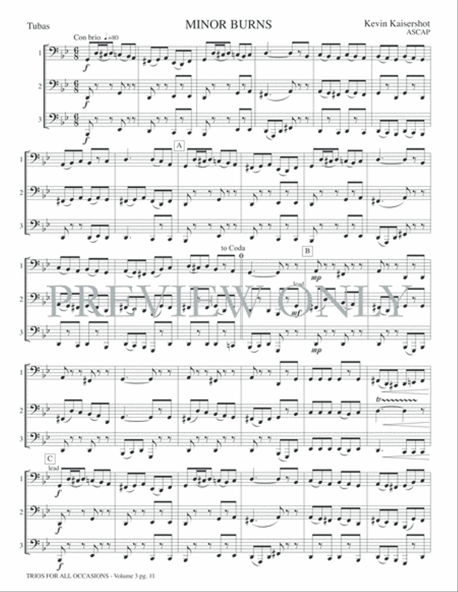 Trios for All Occasions Small Ensemble scores gallery preview page 13