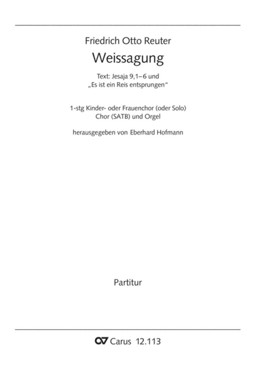 Weissagung