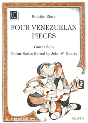 Book cover for Venezuelan Pieces, 4, Guitar