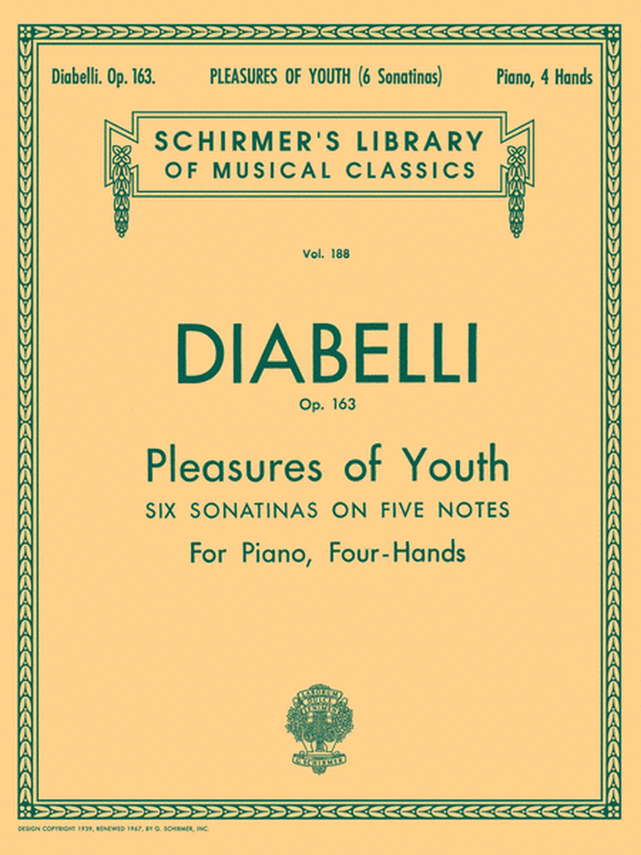 Pleasures of Youth (6 Sonatinas on 5 Notes), Op. 163