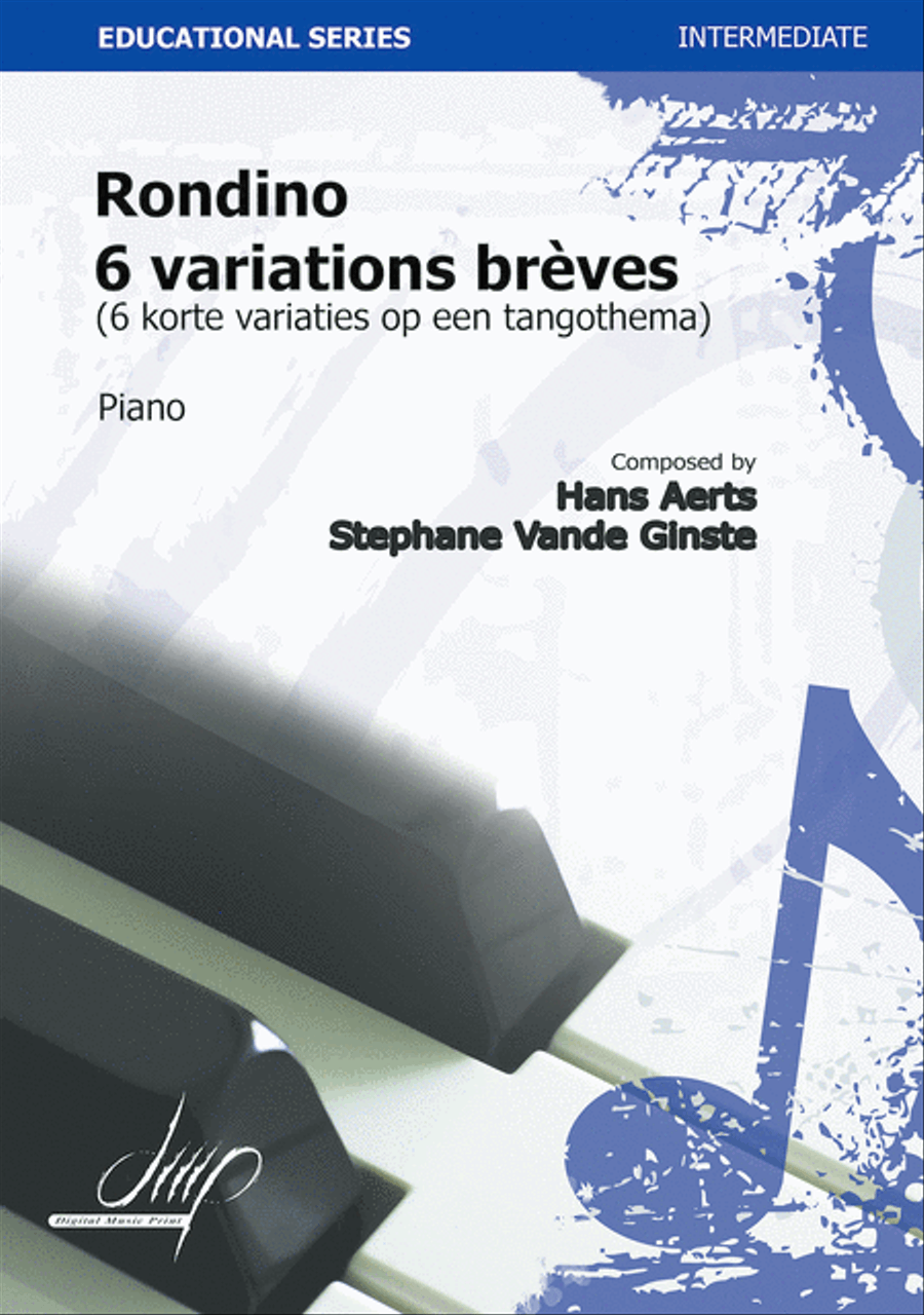 Rondino - 6 Korte Variaties Piano Solo scores gallery preview page 1