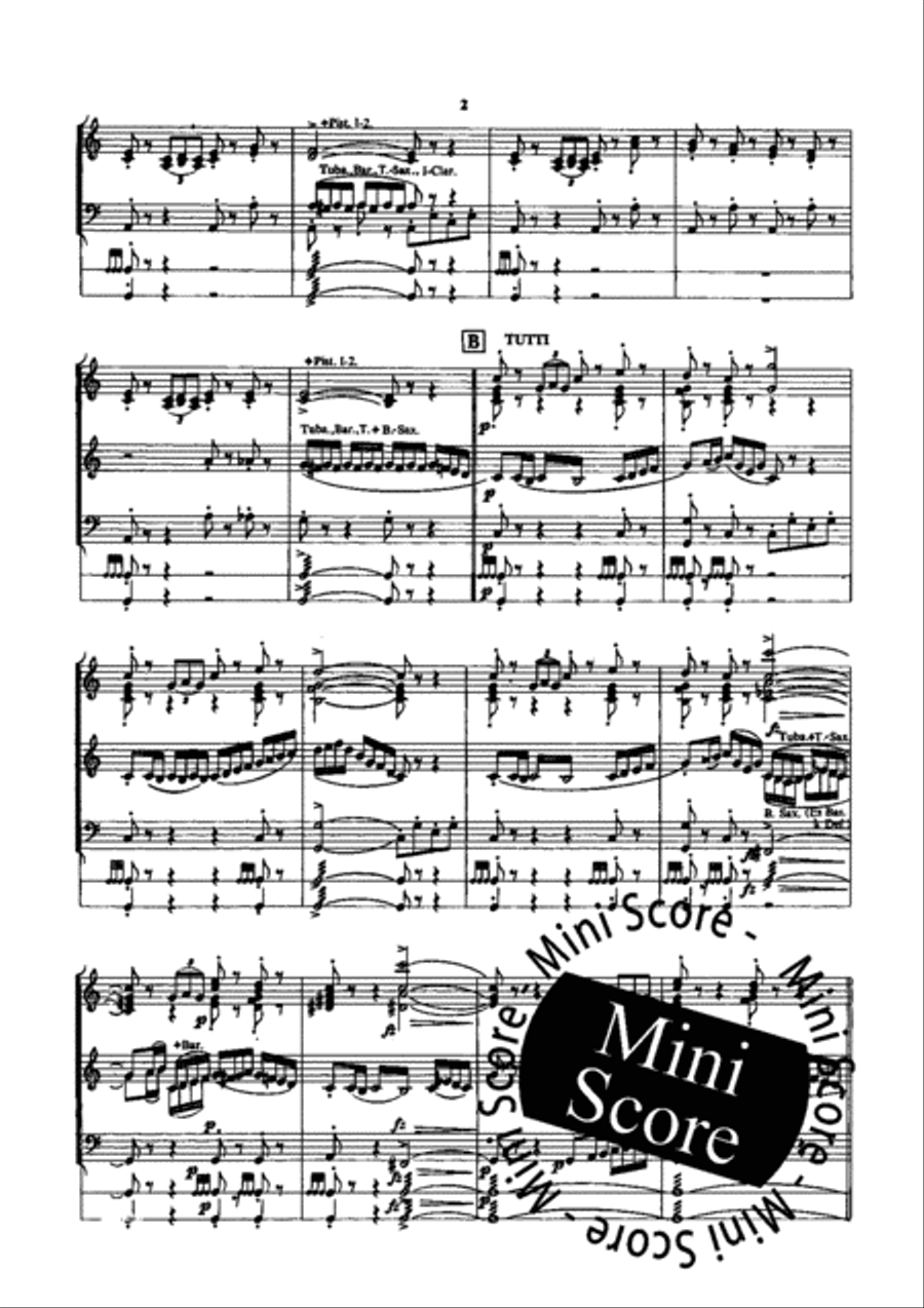 The Bohemian Girl The Bohemian Girl Concert Band scores gallery preview page 4