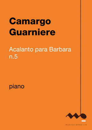 Book cover for Acalanto para Bárbara - Série Curumins n.5