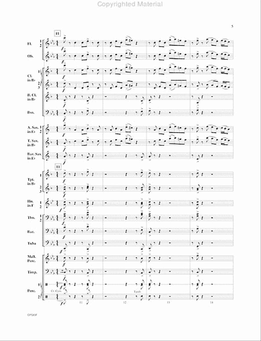 Impact Impact Concert Band scores gallery preview page 6