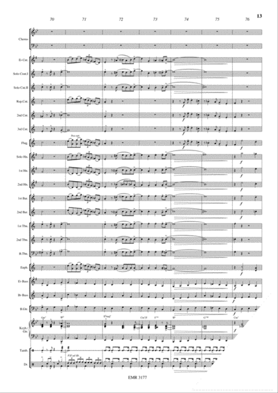 Swingle Bells 4-Part scores gallery preview page 14