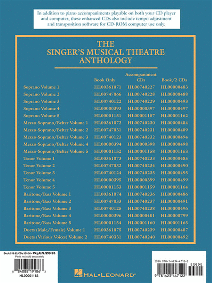 The Singer's Musical Theatre Anthology - Volume 5 - Mezzo-Soprano Mezzo-Soprano Voice scores gallery preview page 2