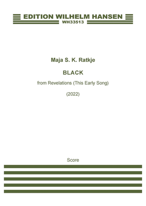 Black (Arrangement of Movement from Revelations) (Score and Parts)
