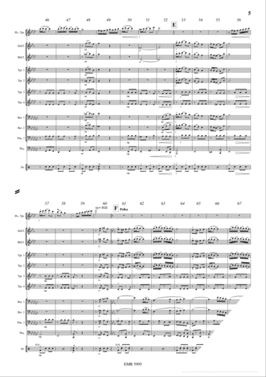 Trumpet Joker Piccolo Trumpet scores gallery preview page 6
