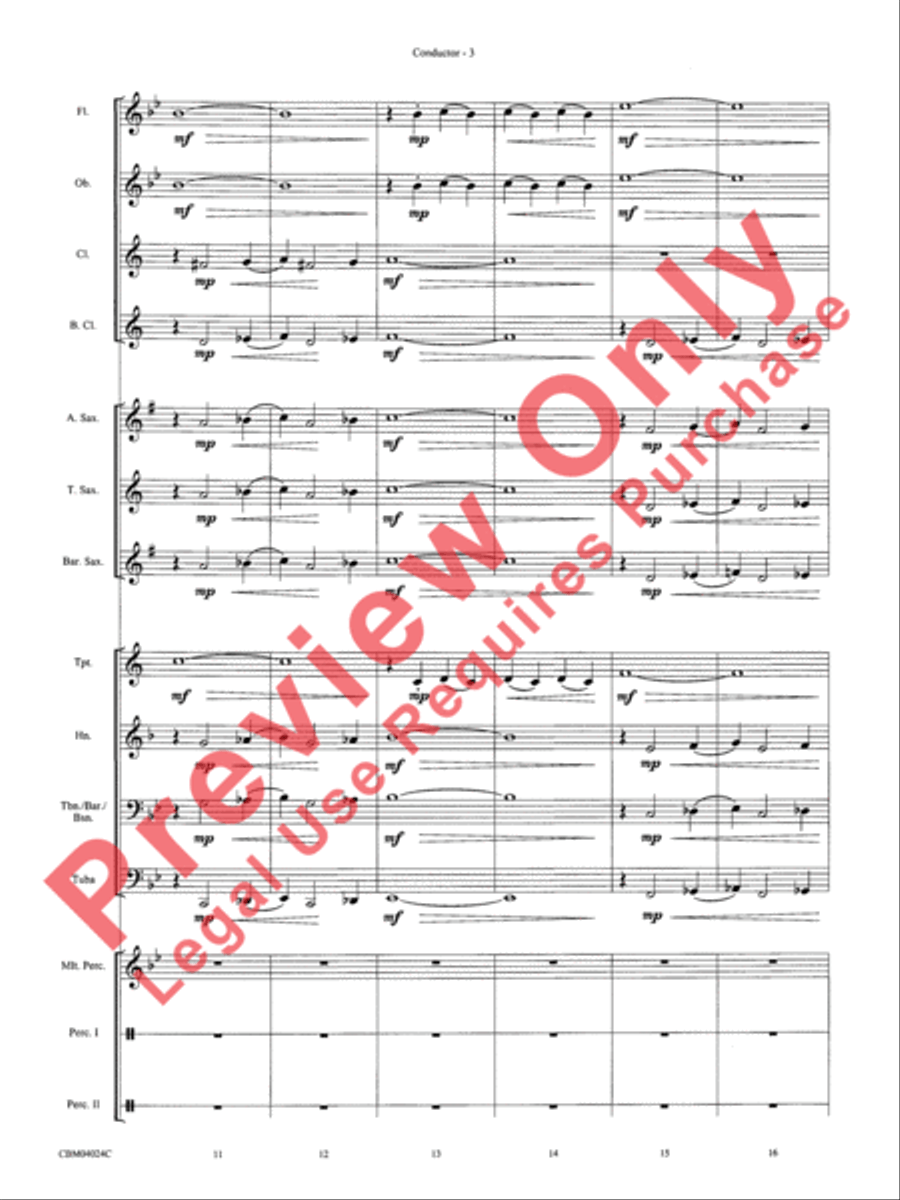 Rhapsody in Blue Rhapsody in Blue Concert Band scores gallery preview page 5