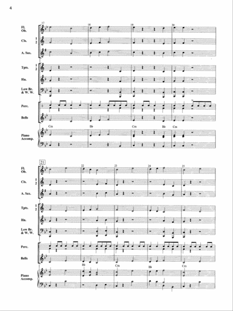 Accent on Performance Concert Favorites Collection Concert Band scores gallery preview page 5