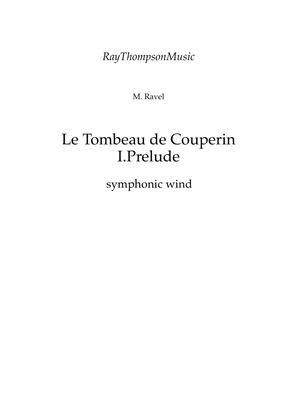 Book cover for Ravel: Le Tombeau de Couperin I Prelude - Symphonic wind