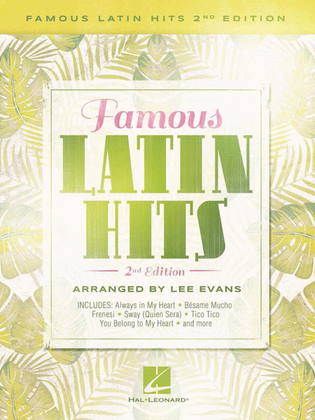 Book cover for Famous Latin Hits - 2nd Edition
