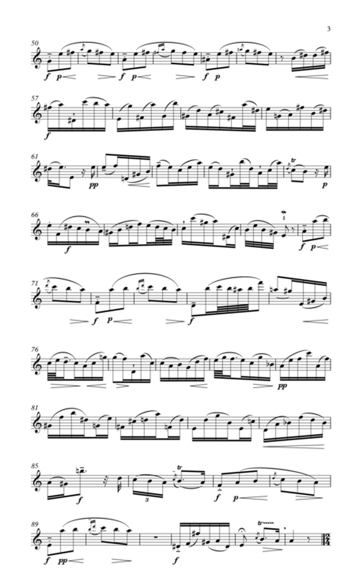 C.P.E. Bach Sonata for solo flute in A