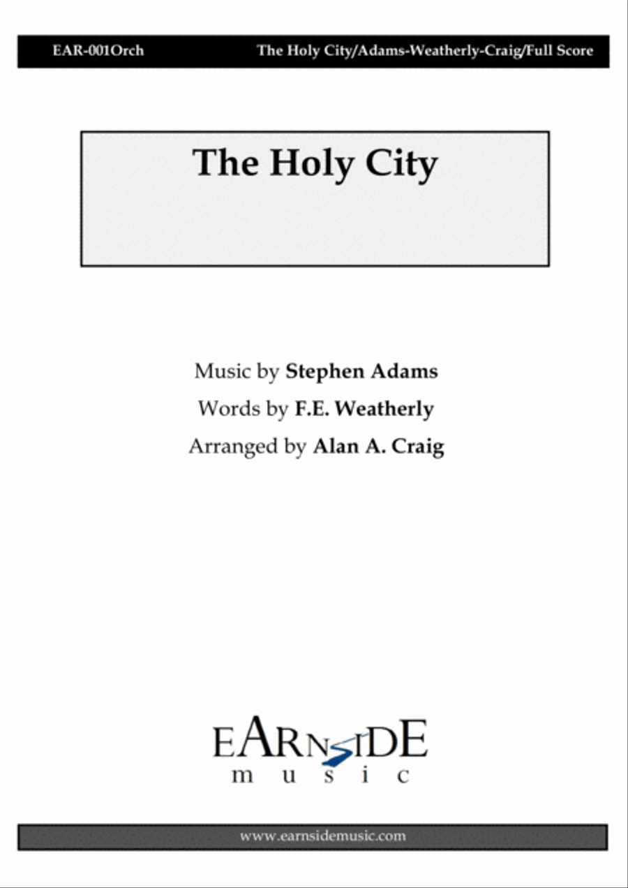 The Holy City The Holy City 4-Part scores gallery preview page 1