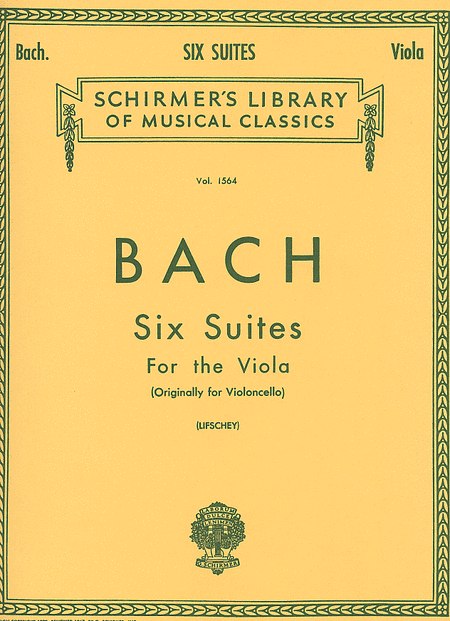 Johann Sebastian Bach: 6 Suites