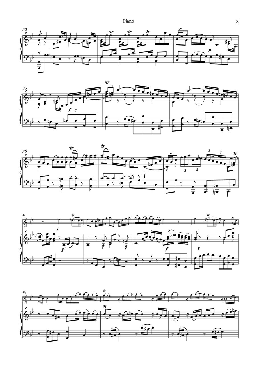 Concerto Trumpet Solo scores gallery preview page 5