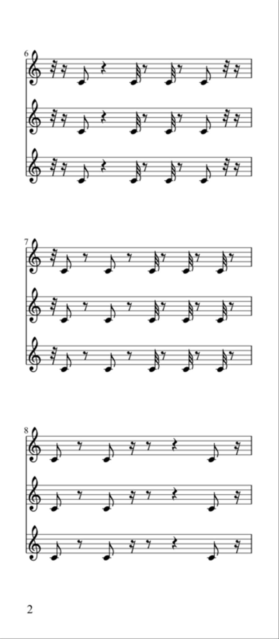 Morse Charang : 000323 Small Ensemble scores gallery preview page 6