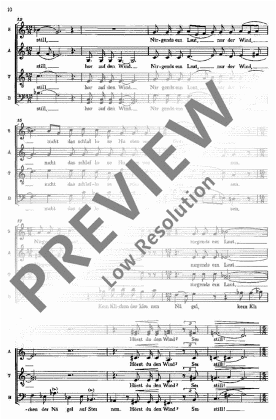 Lieder der Welt Mixed Choir scores gallery preview page 11