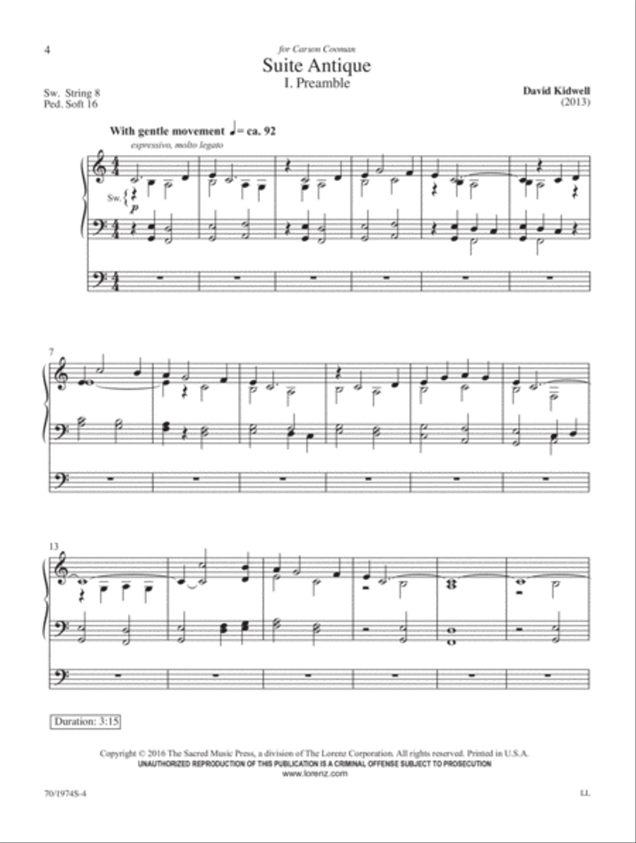 Mixture Organ scores gallery preview page 4