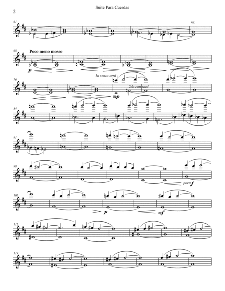 Suite for String Orchestra (Mov I) Violin I part
