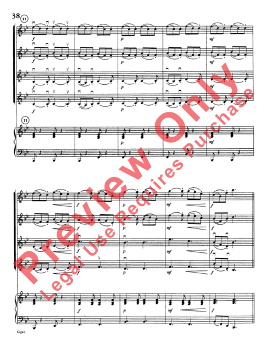 Highland/Etling Violin Quartet Series: Book 1