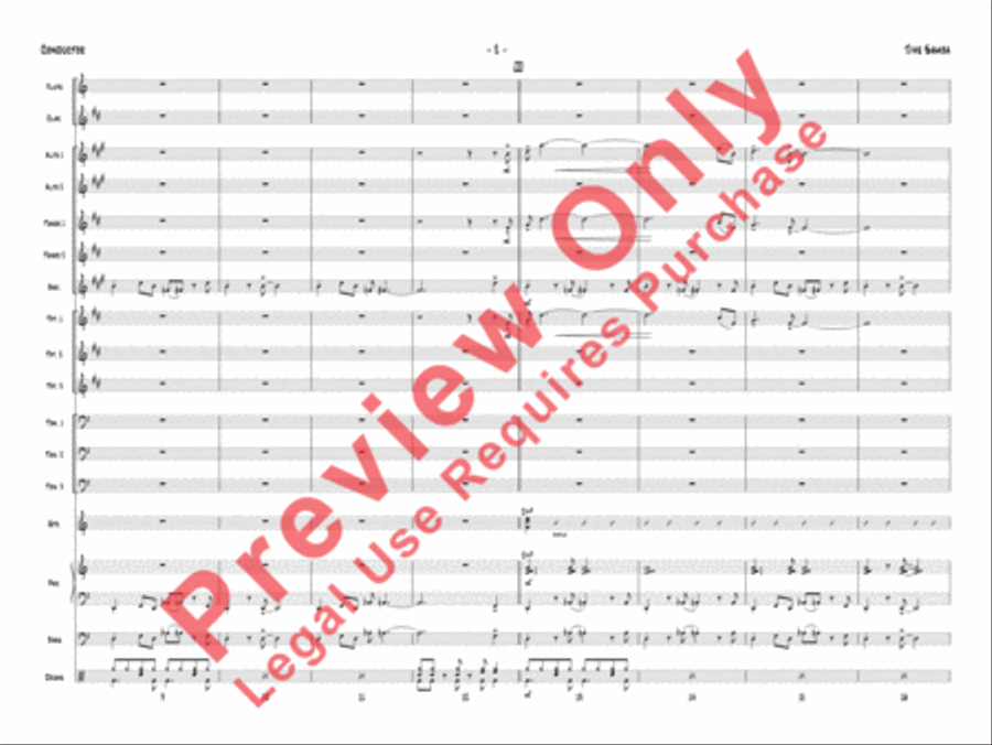 Jive Samba Jazz Ensemble scores gallery preview page 21