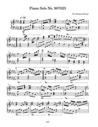 Piano Solo No. 907023