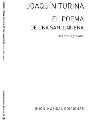 Book cover for El Poema De Una Sanluquena