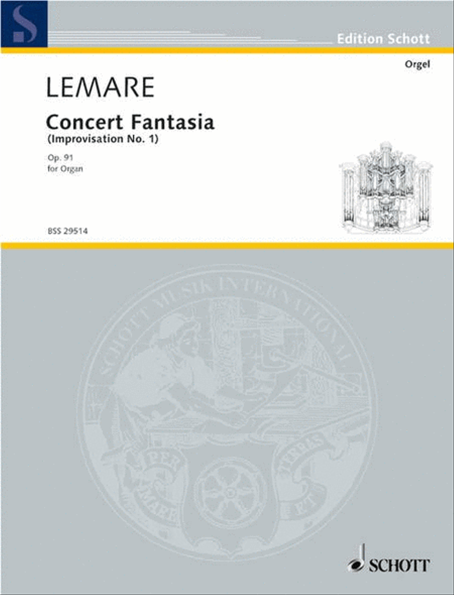 Lemare Eh Konzert-fantasie Op91 (ep)