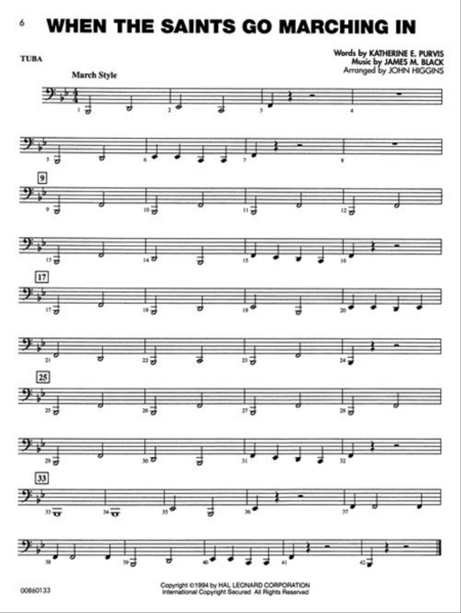 Concert Favorites Vol. 1 – Tuba Concert Band Methods scores gallery preview page 5