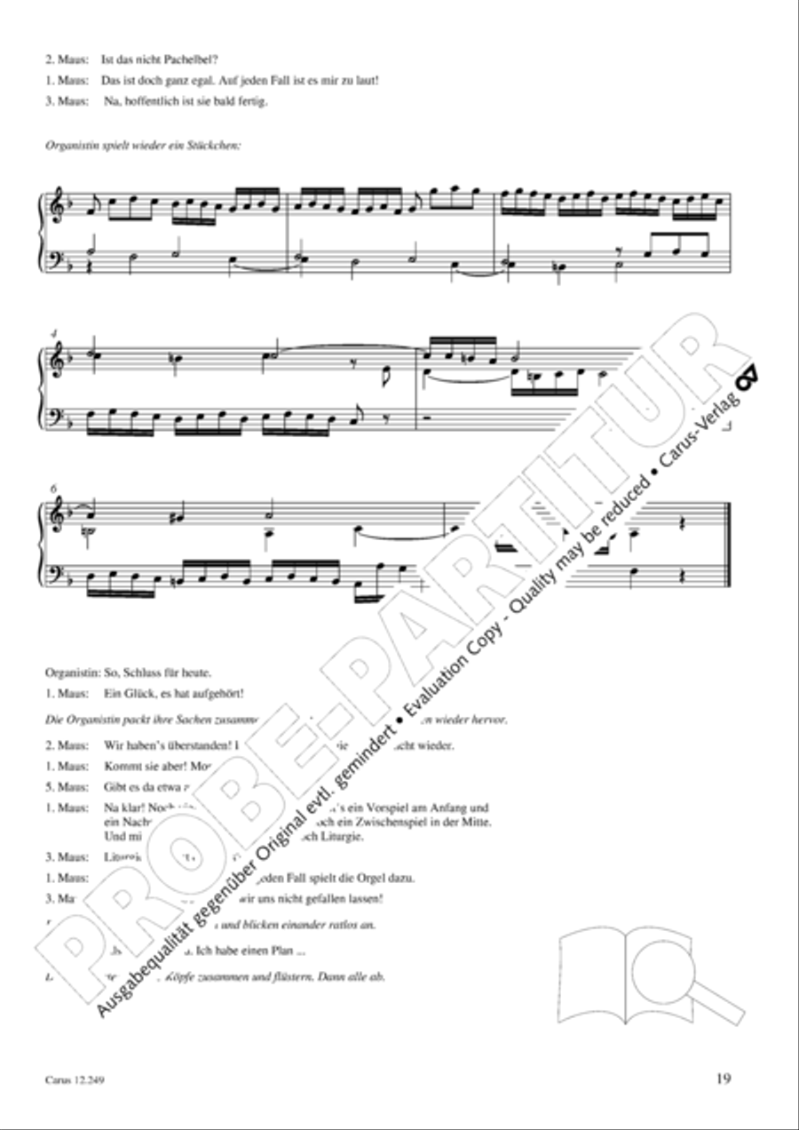Mause in der Michaelskirche 4-Part scores gallery preview page 20