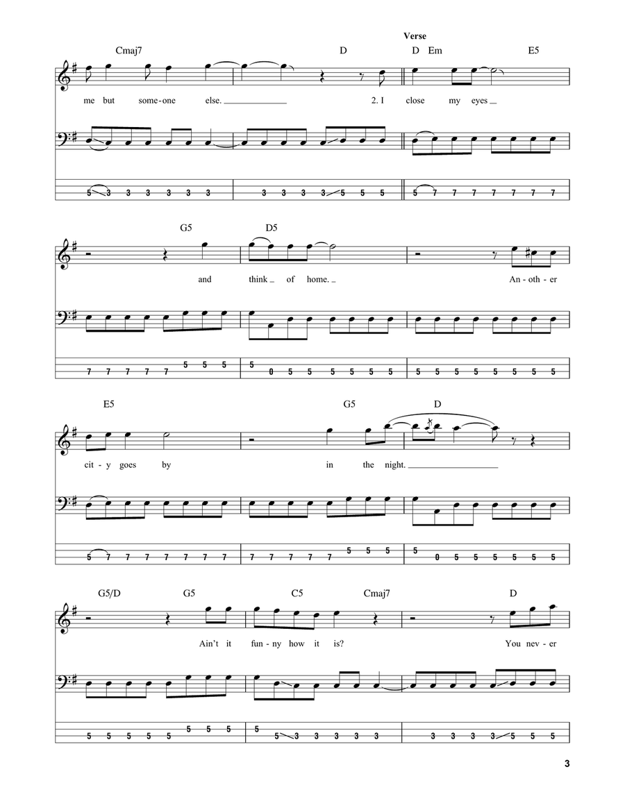 Wasted Years Wasted Years Acoustic Guitar scores gallery preview page 3