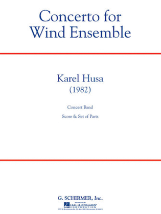 Book cover for Concerto for Wind Ensemble