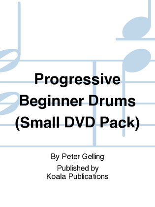 Progressive Beginner Drums (Small DVD Pack)