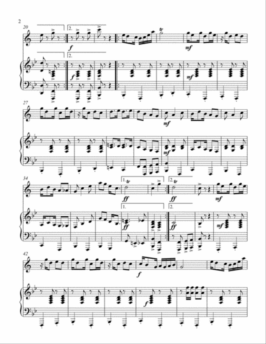 Blackville Society Tenor Saxophone scores gallery preview page 2