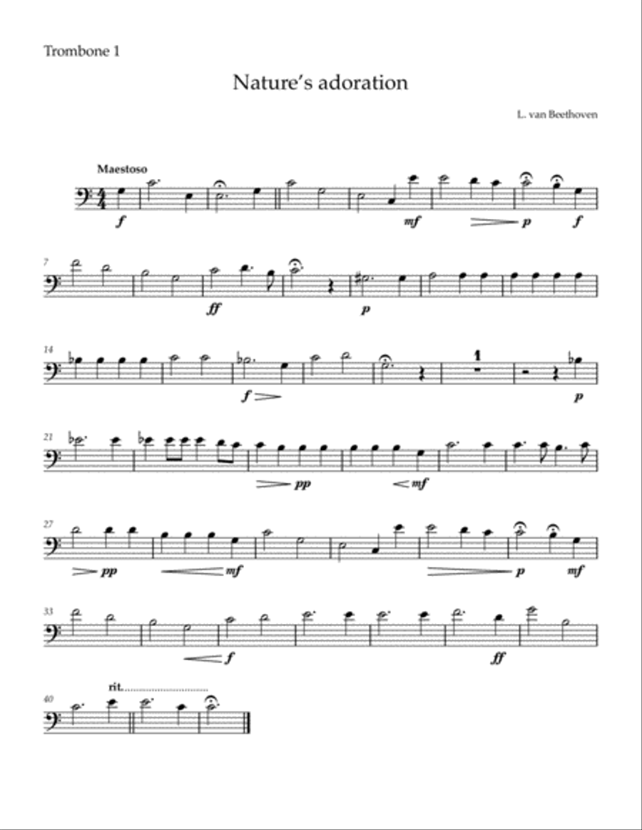 Nature's Adoration Nature's Adoration School and Community scores gallery preview page 3