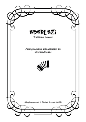 Book cover for Ederlezi (Traditional Romani) - Amazing solo accordion arrangement